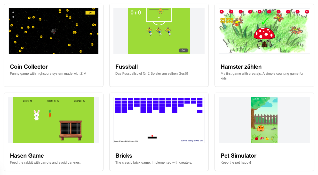 Preview of Games